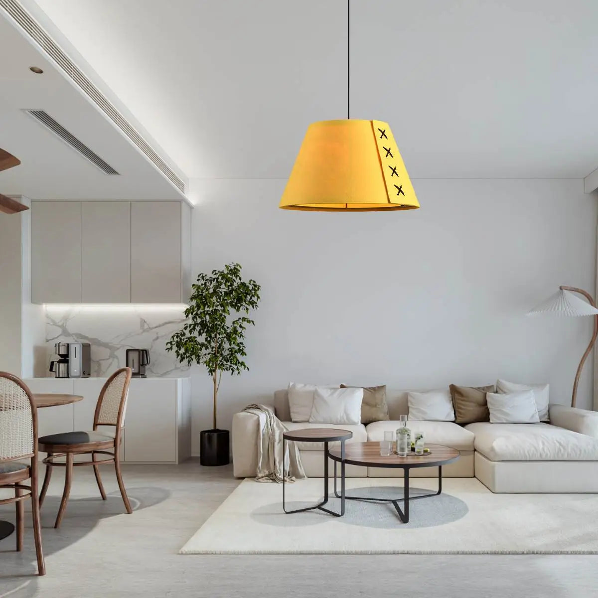 Modern Sound Absorbing Felt Pendant Light | Desfino
