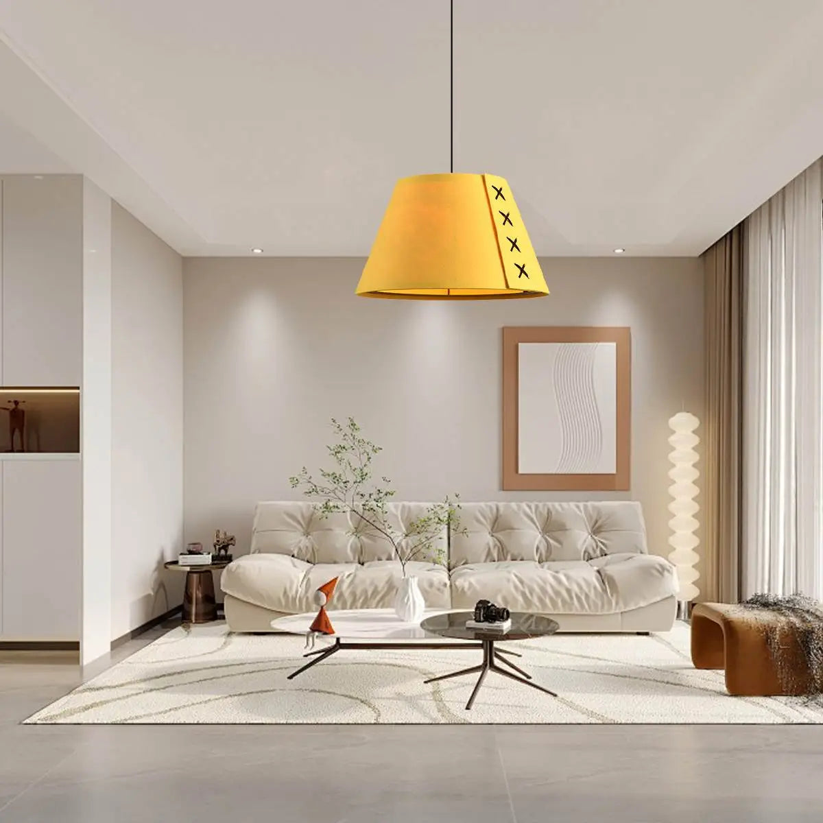Modern Sound Absorbing Felt Pendant Light | Desfino