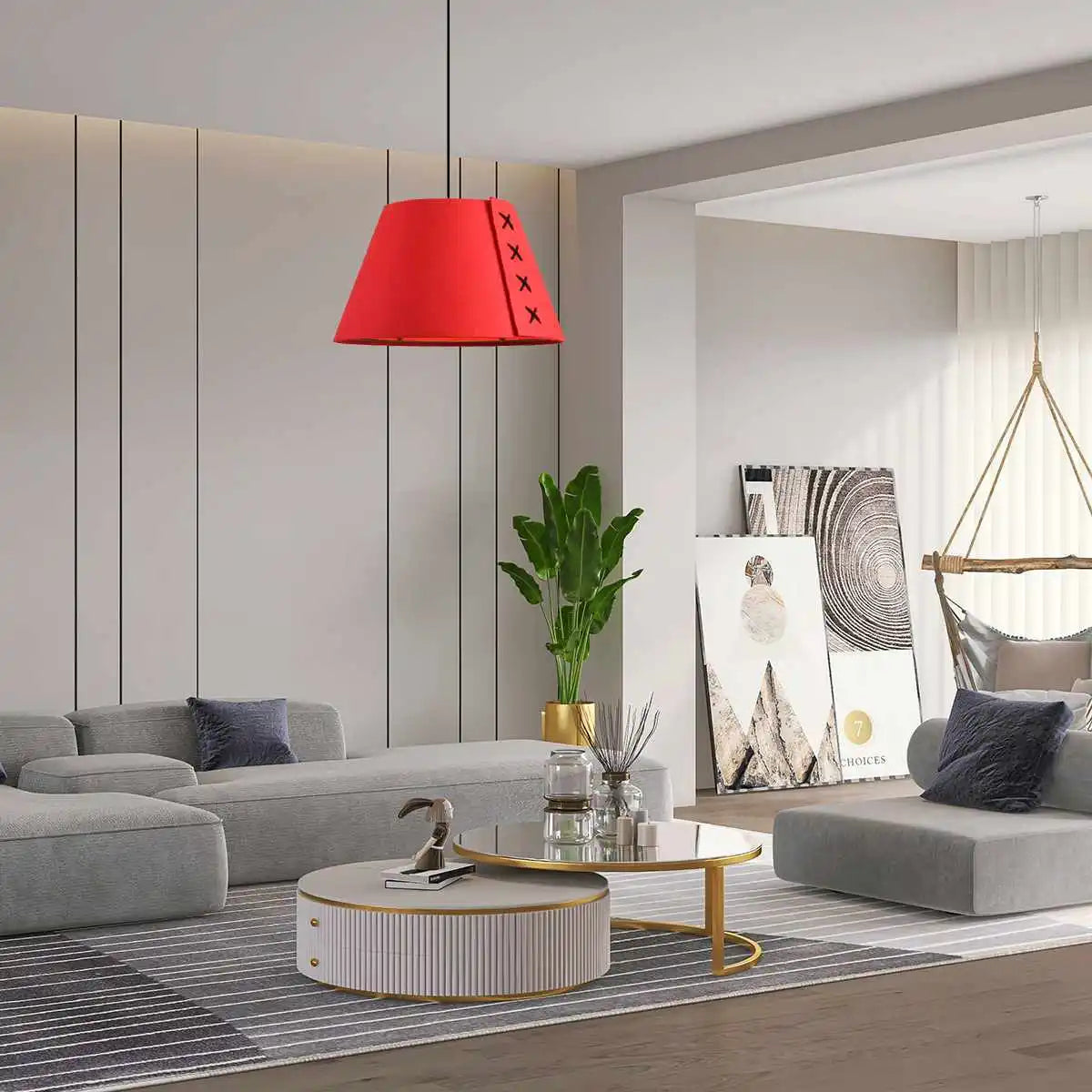 Modern Sound Absorbing Felt Pendant Light | Desfino