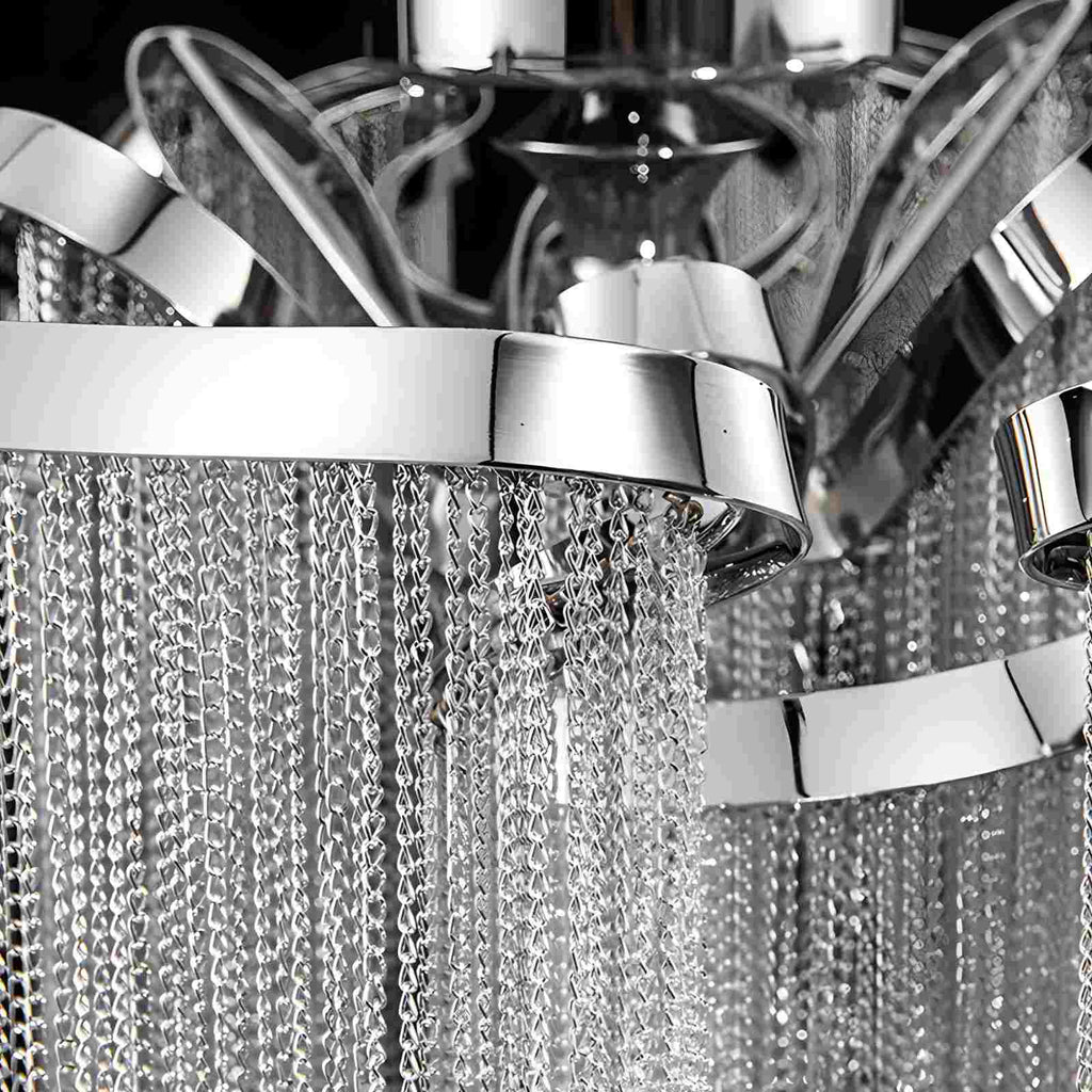 LED-Deckenleuchter mit Aluminiumquasten | Desfino