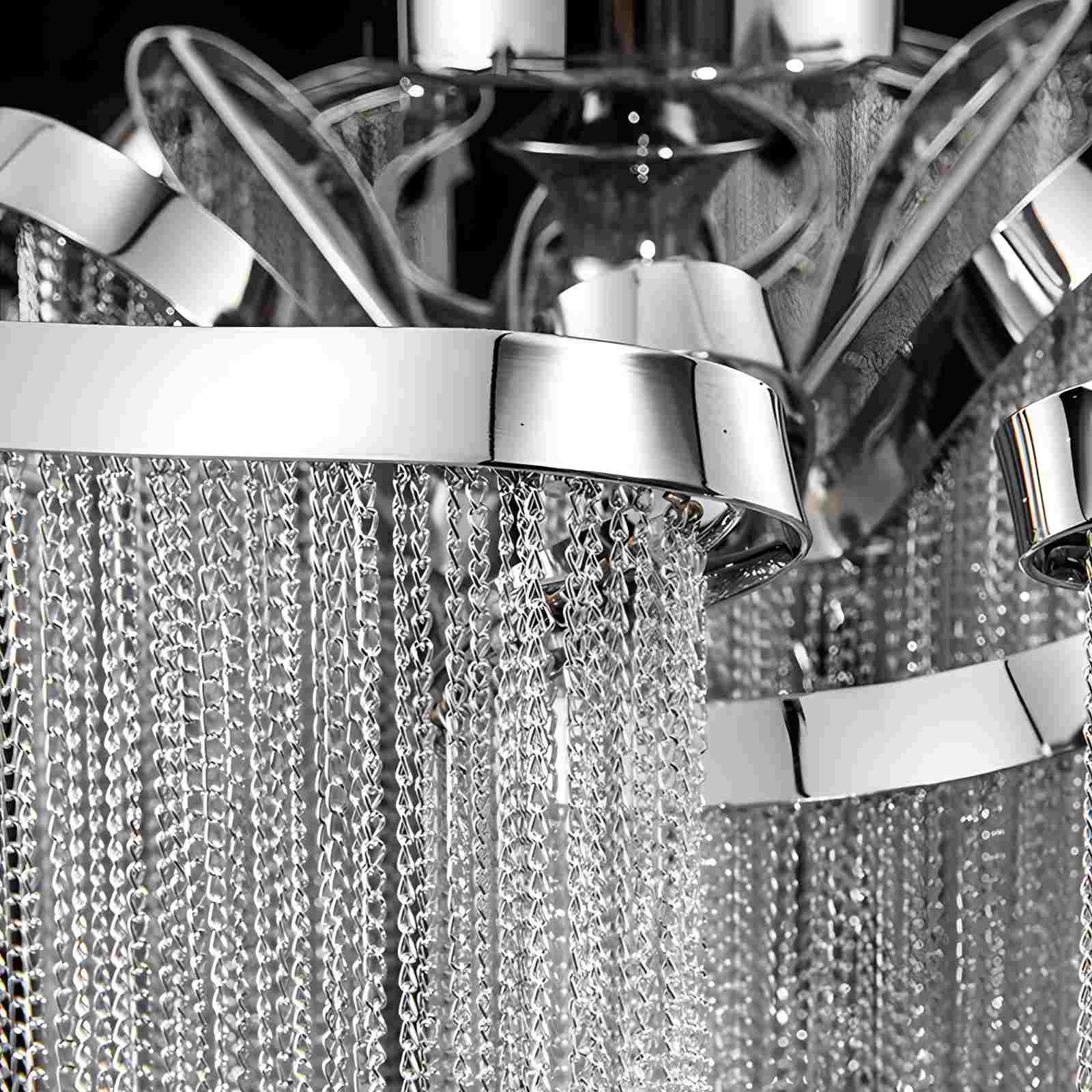 LED-Deckenleuchter mit Aluminiumquasten | Desfino