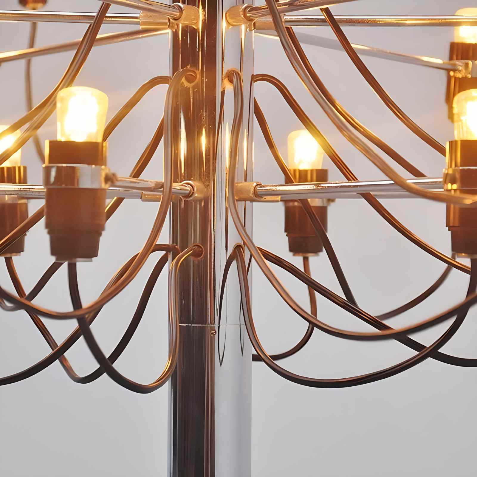 Tiered Modern Candle Chandelier | Desfino