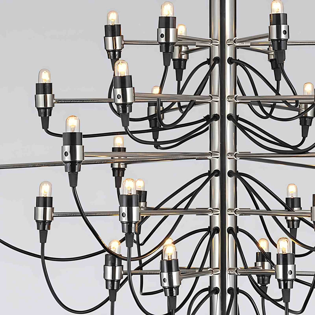 Tiered Modern Candle Chandelier | Desfino