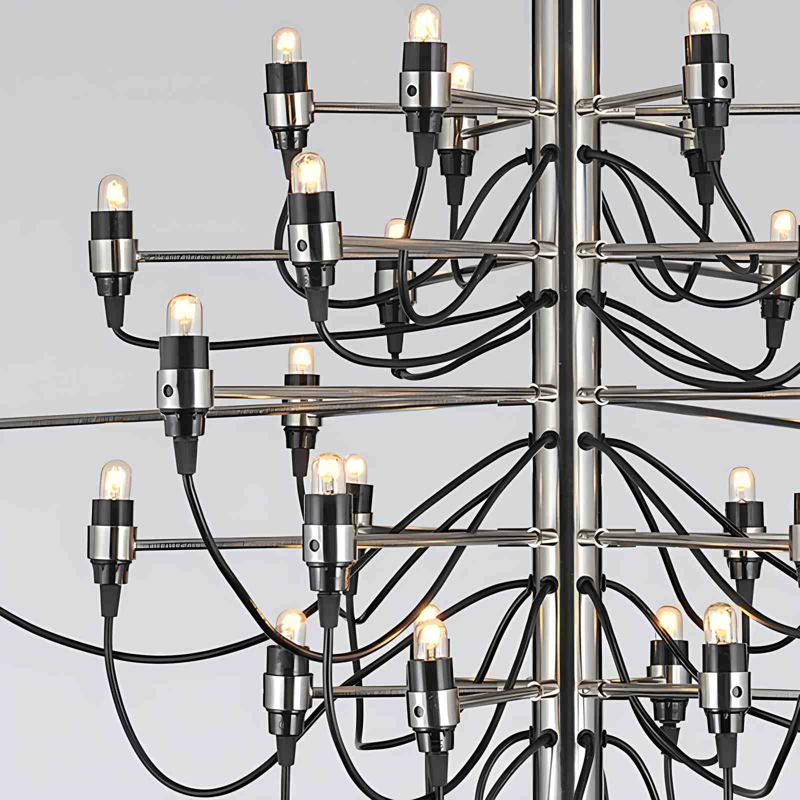 Tiered Modern Candle Chandelier | Desfino