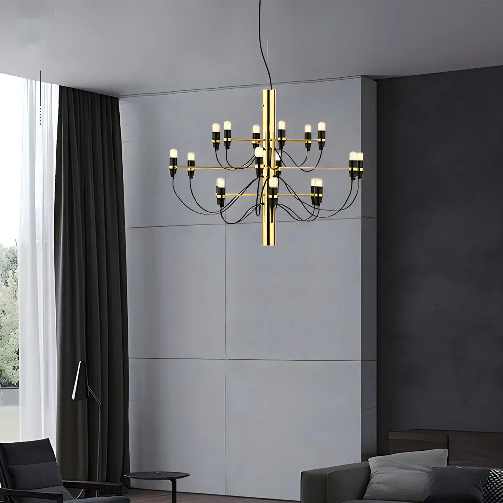 Tiered Modern Candle Chandelier | Desfino