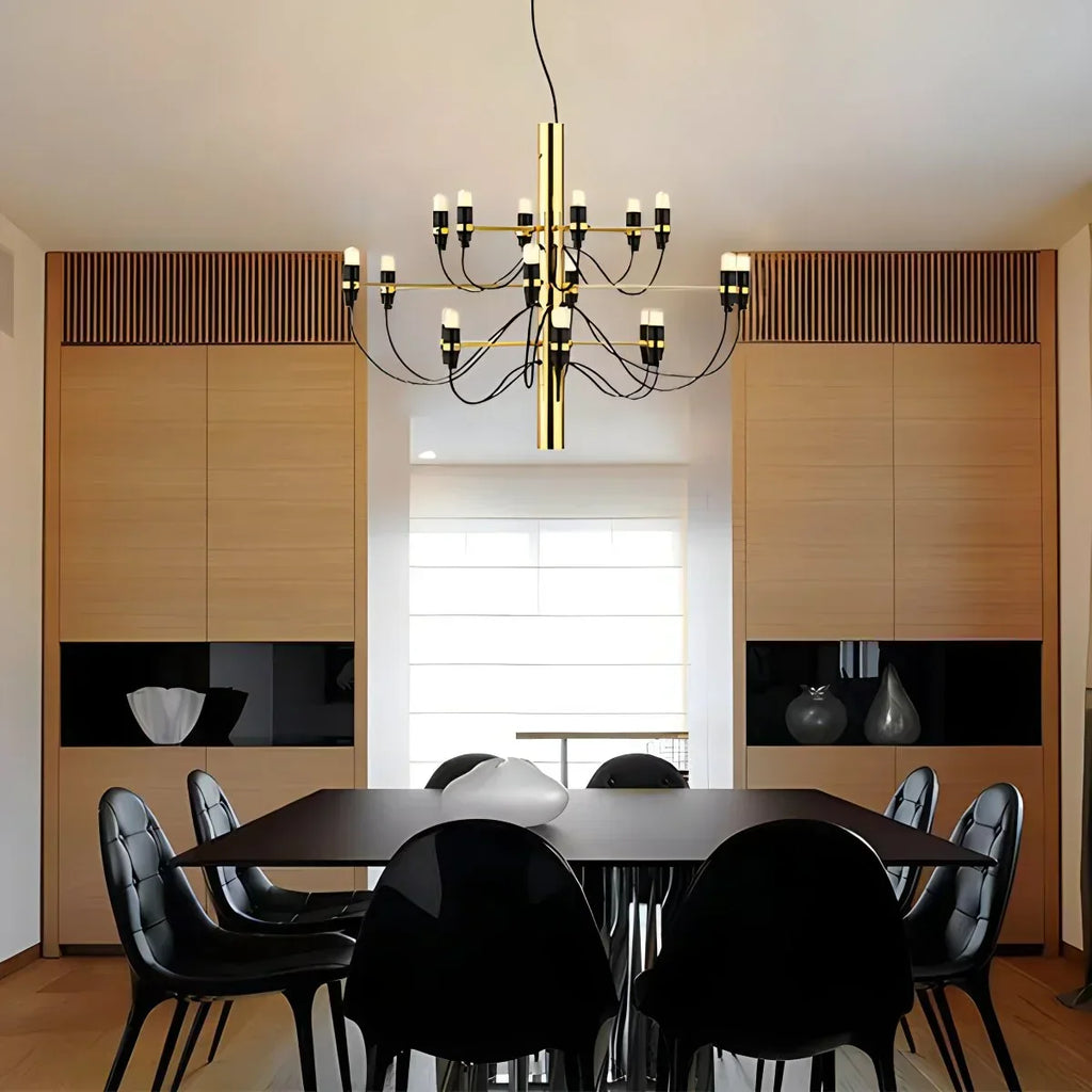 Tiered Modern Candle Chandelier | Desfino