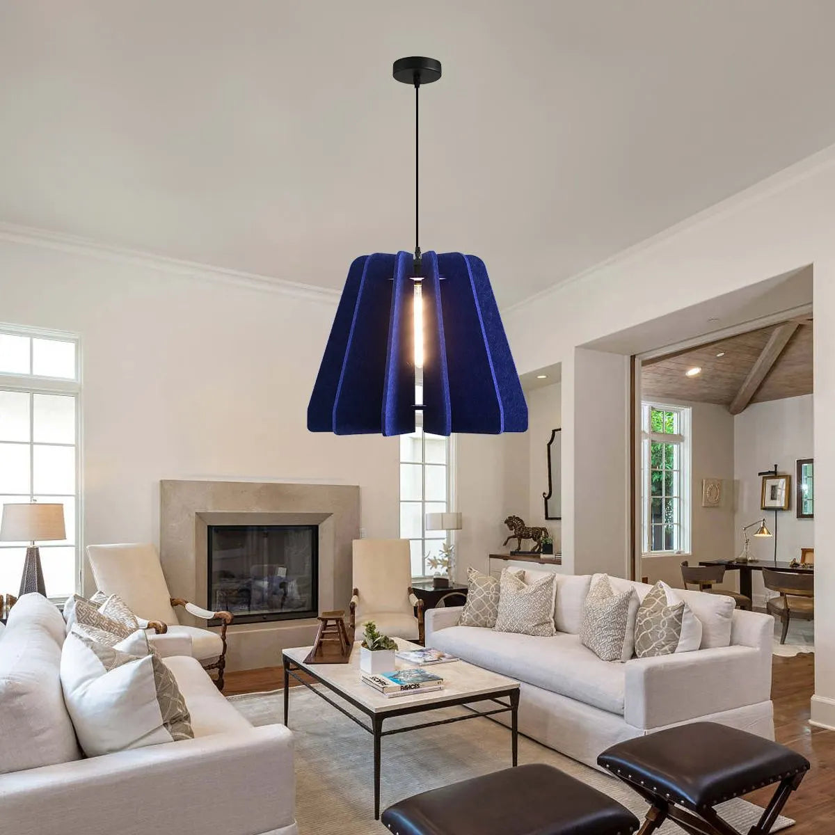 Triangle Piece Acoustic Pendant Light | Desfino