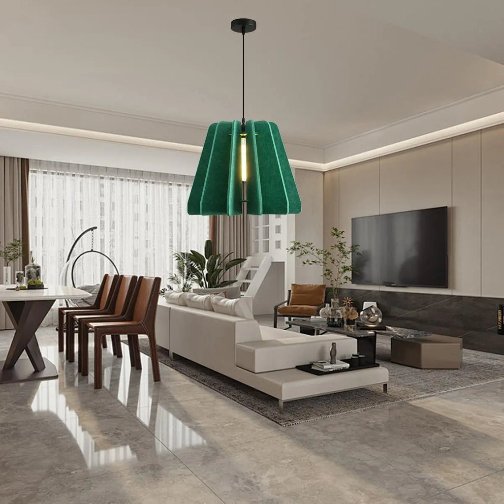 Triangle Piece Acoustic Pendant Light | Desfino