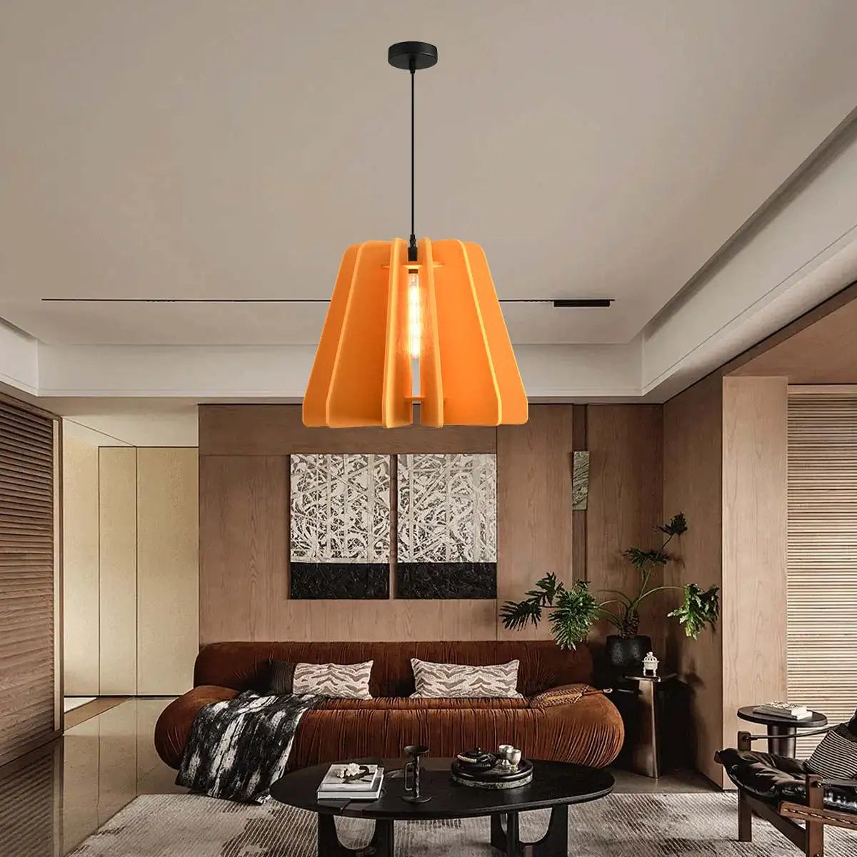 Triangle Piece Acoustic Pendant Light | Desfino
