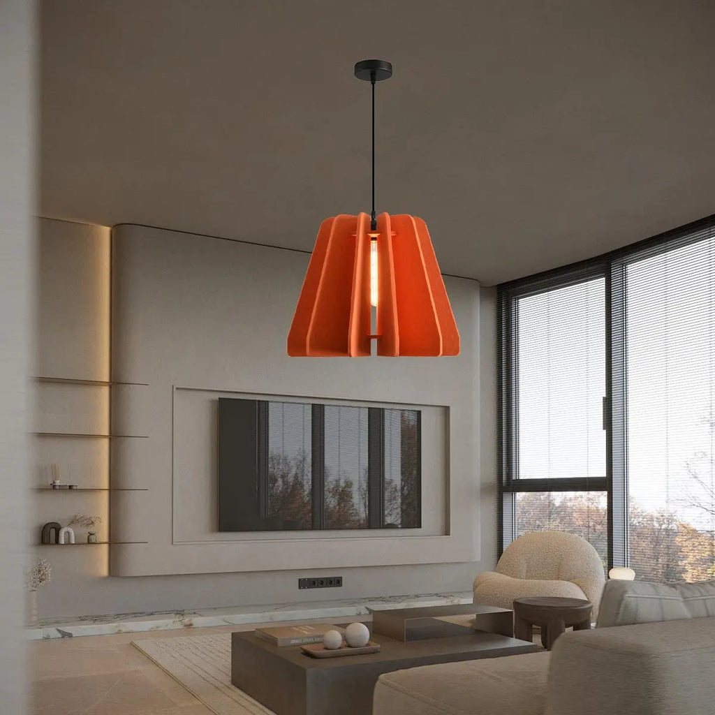 Triangle Piece Acoustic Pendant Light | Desfino