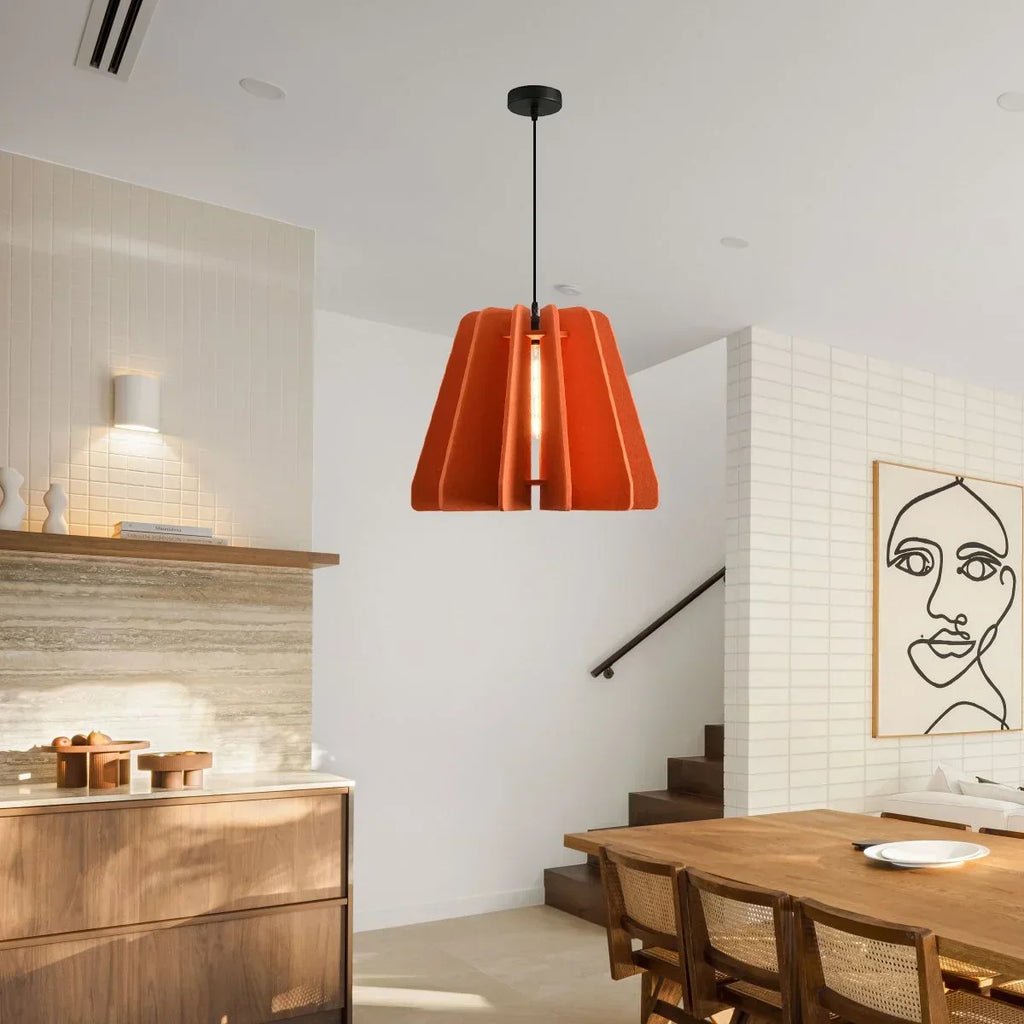 Triangle Piece Acoustic Pendant Light | Desfino