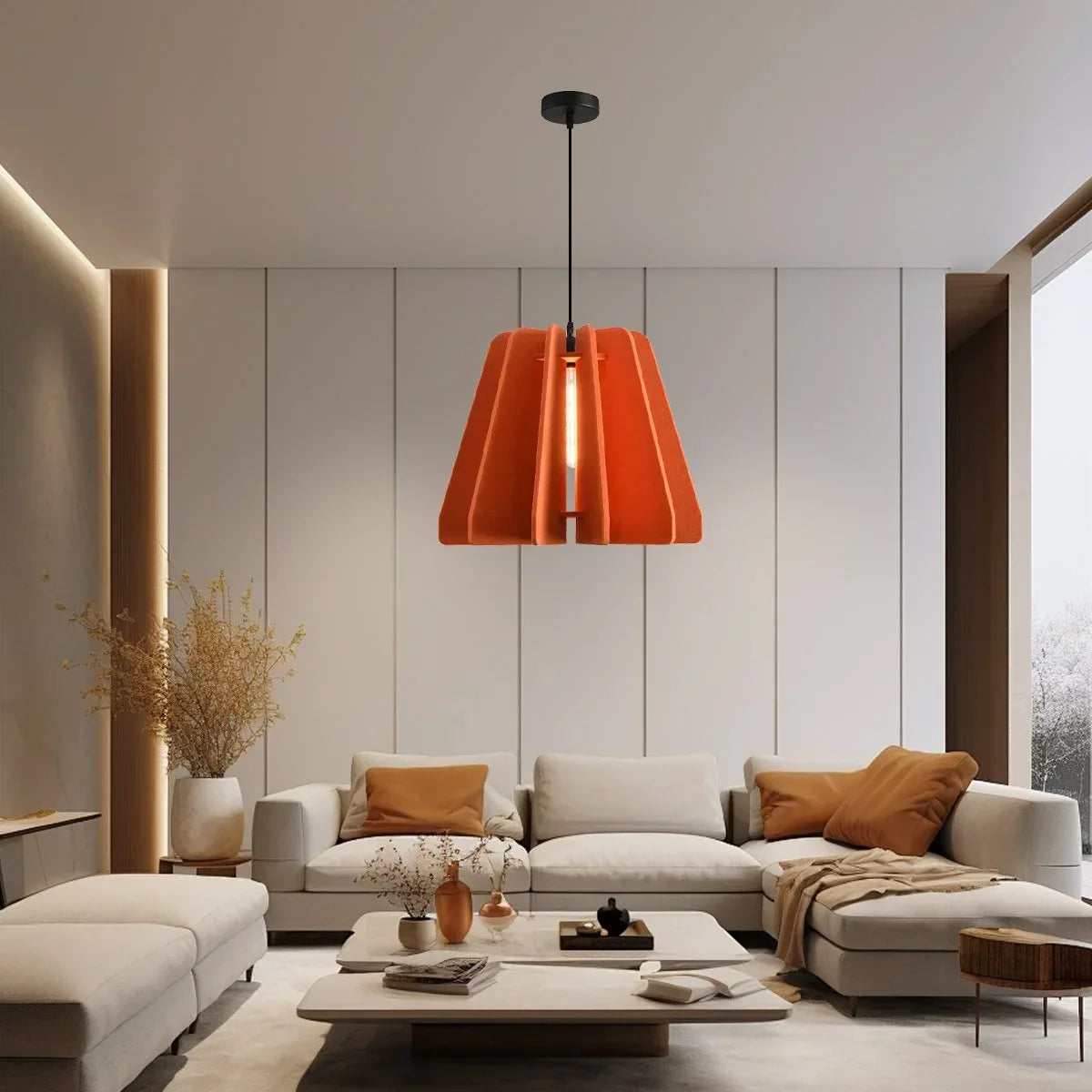 Triangle Piece Acoustic Pendant Light | Desfino