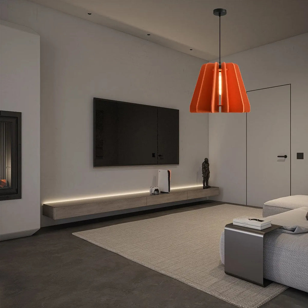 Triangle Piece Acoustic Pendant Light | Desfino