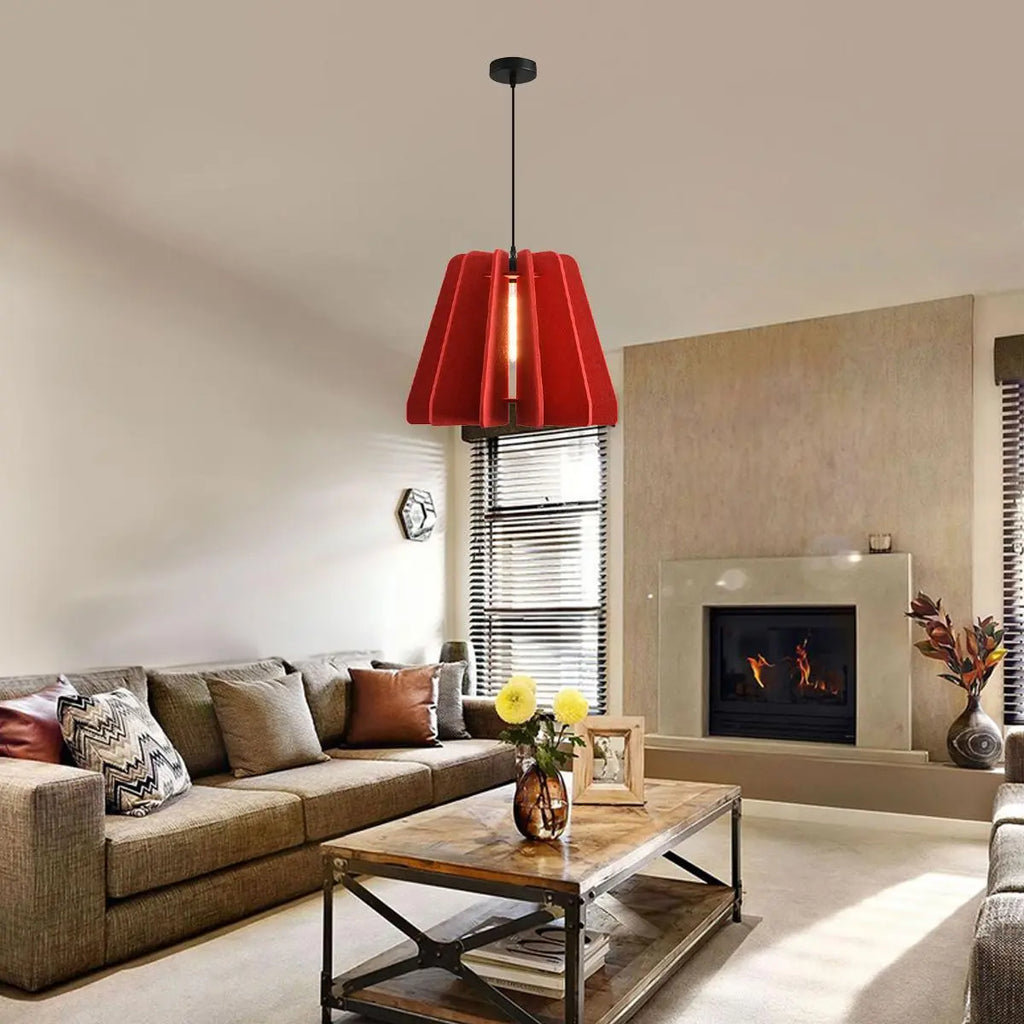 Triangle Piece Acoustic Pendant Light | Desfino