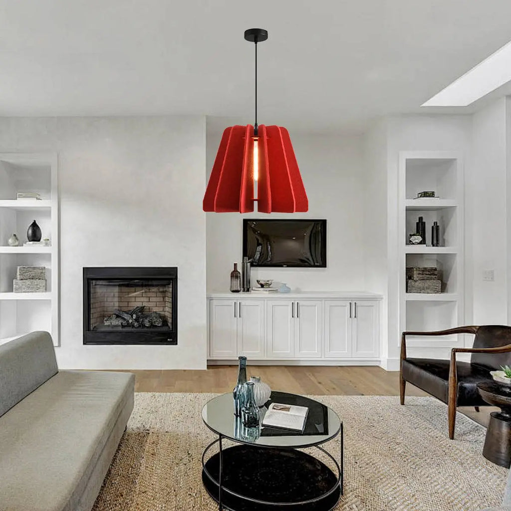 Triangle Piece Acoustic Pendant Light | Desfino
