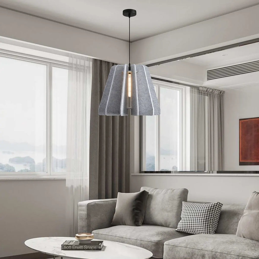 Triangle Piece Acoustic Pendant Light | Desfino