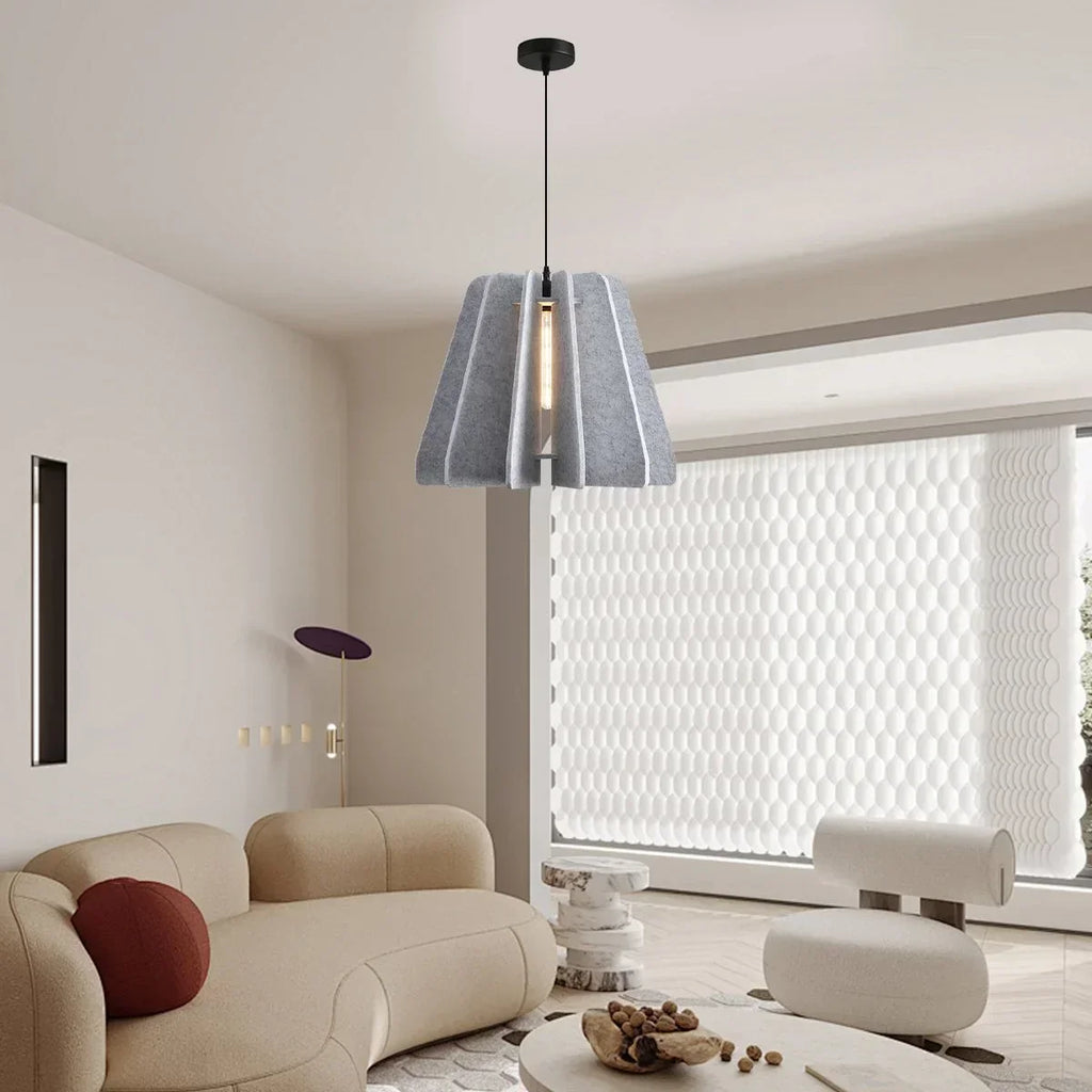 Triangle Piece Acoustic Pendant Light | Desfino