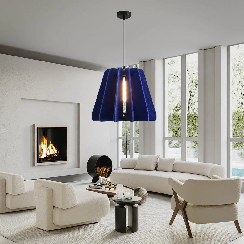 Triangle Piece Acoustic Pendant Light | Desfino