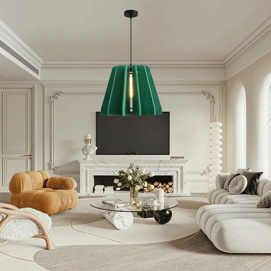Triangle Piece Acoustic Pendant Light | Desfino