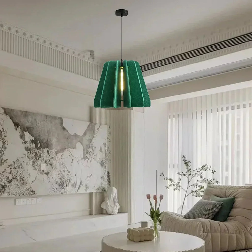 Triangle Piece Acoustic Pendant Light | Desfino