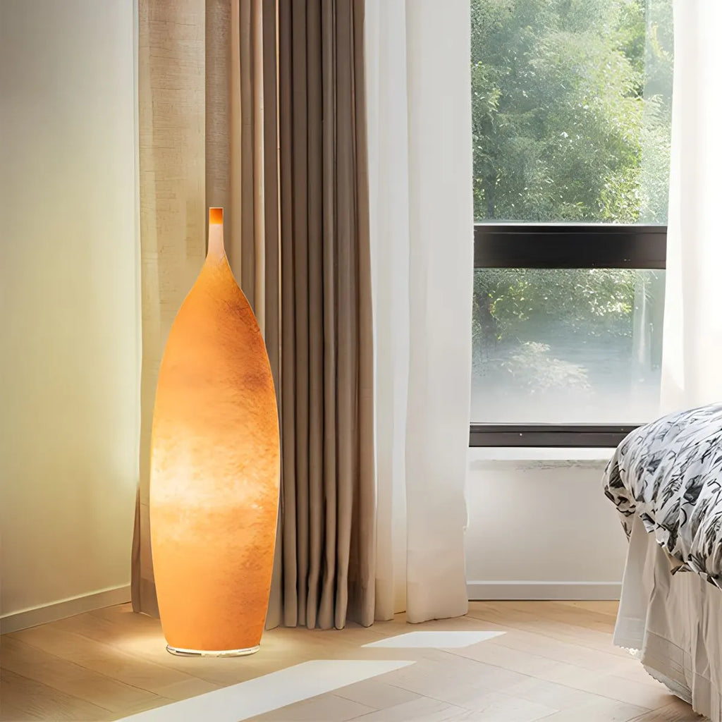 Bunte Vasen-Stehlampe für den Außenbereich | Desfino