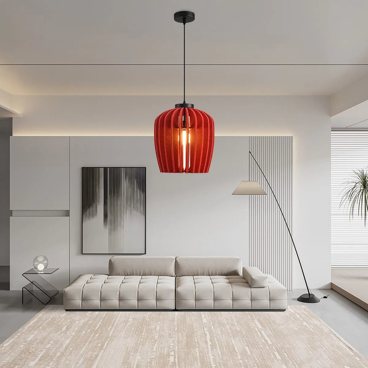 Wine Jar Shape Acoustic Pendant Light | Desfino