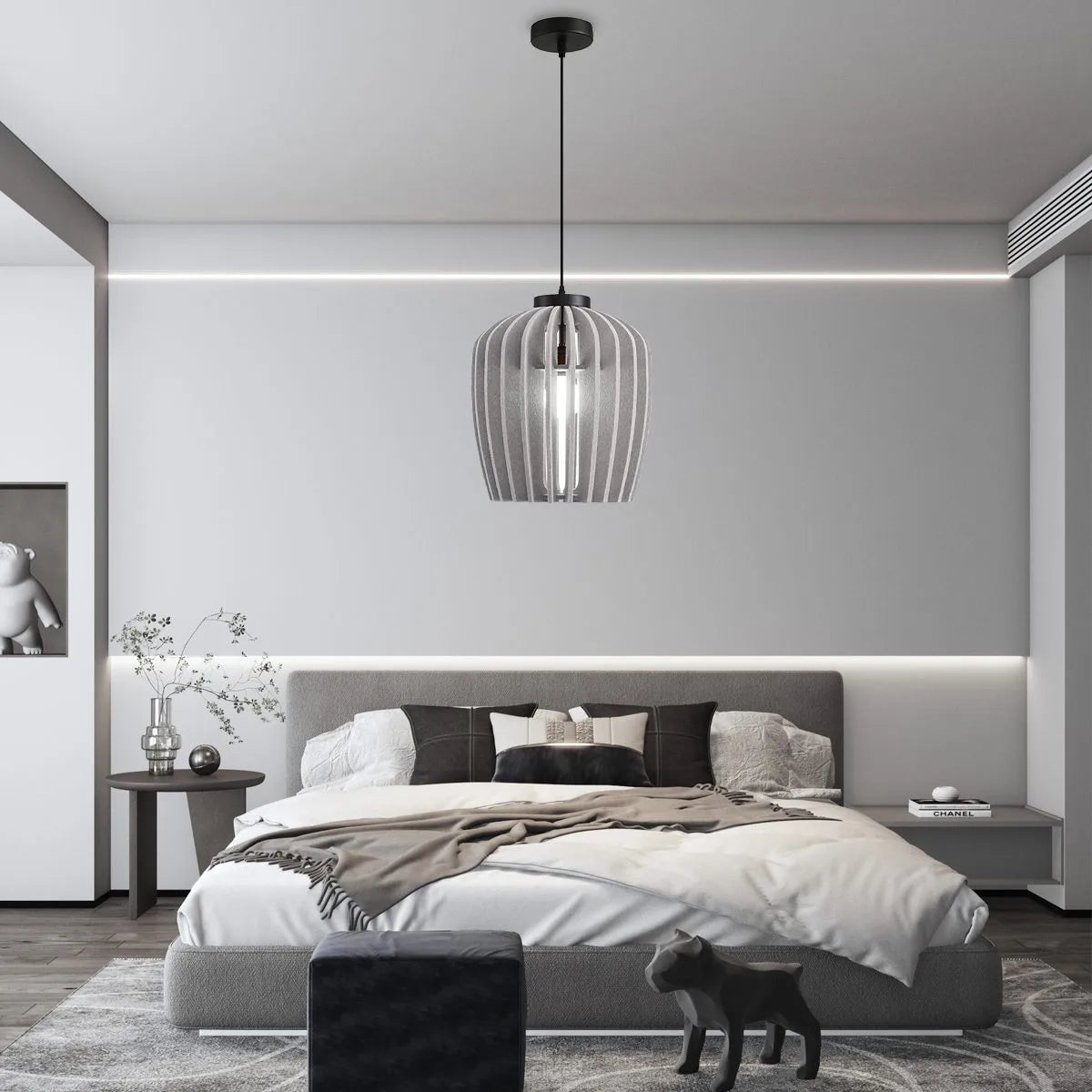 Wine Jar Shape Acoustic Pendant Light | Desfino