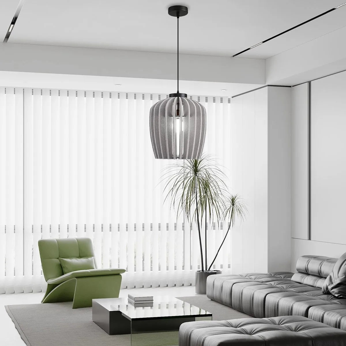 Wine Jar Shape Acoustic Pendant Light | Desfino