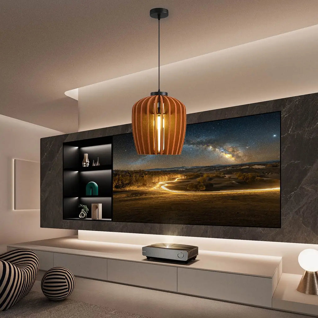 Wine Jar Shape Acoustic Pendant Light | Desfino