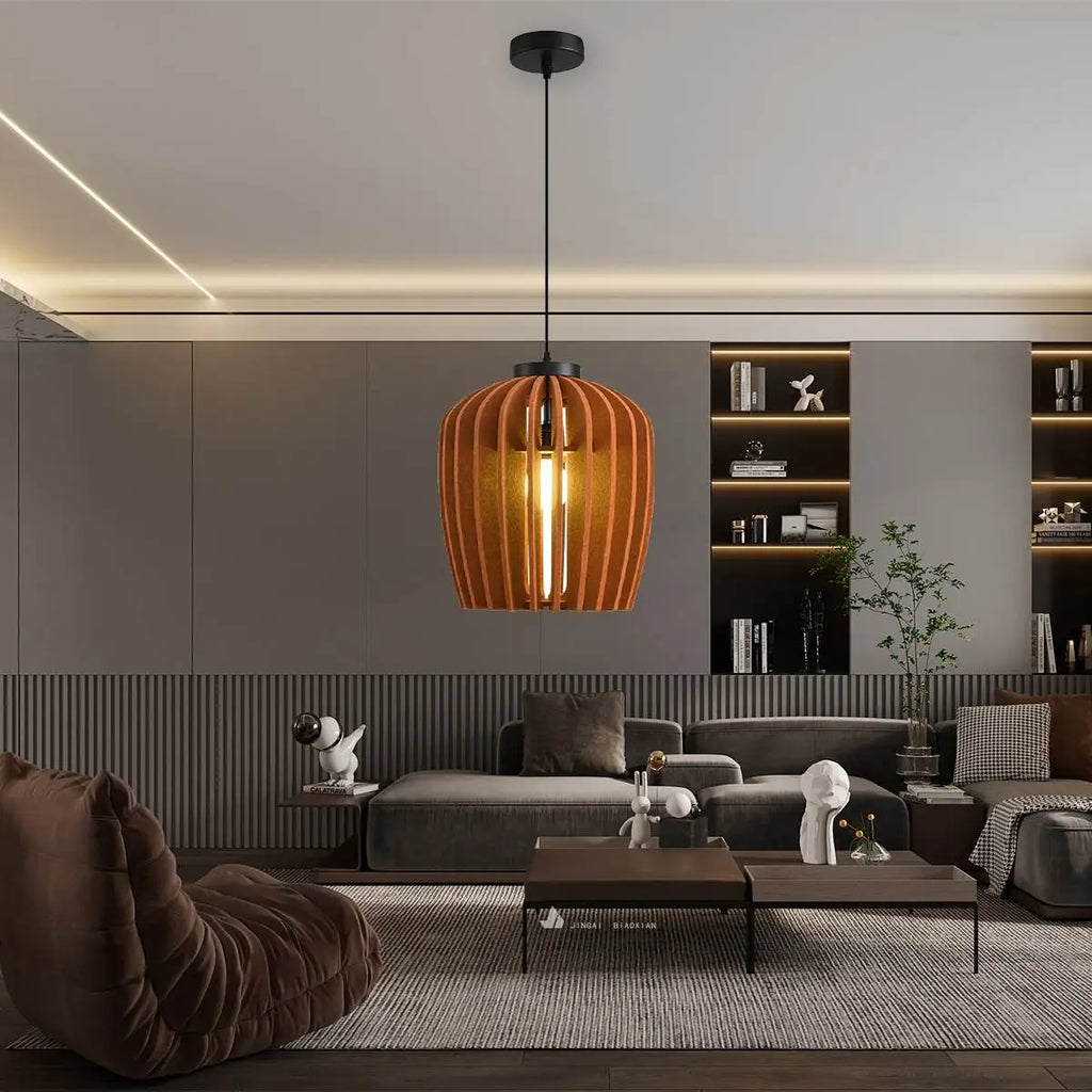 Wine Jar Shape Acoustic Pendant Light | Desfino