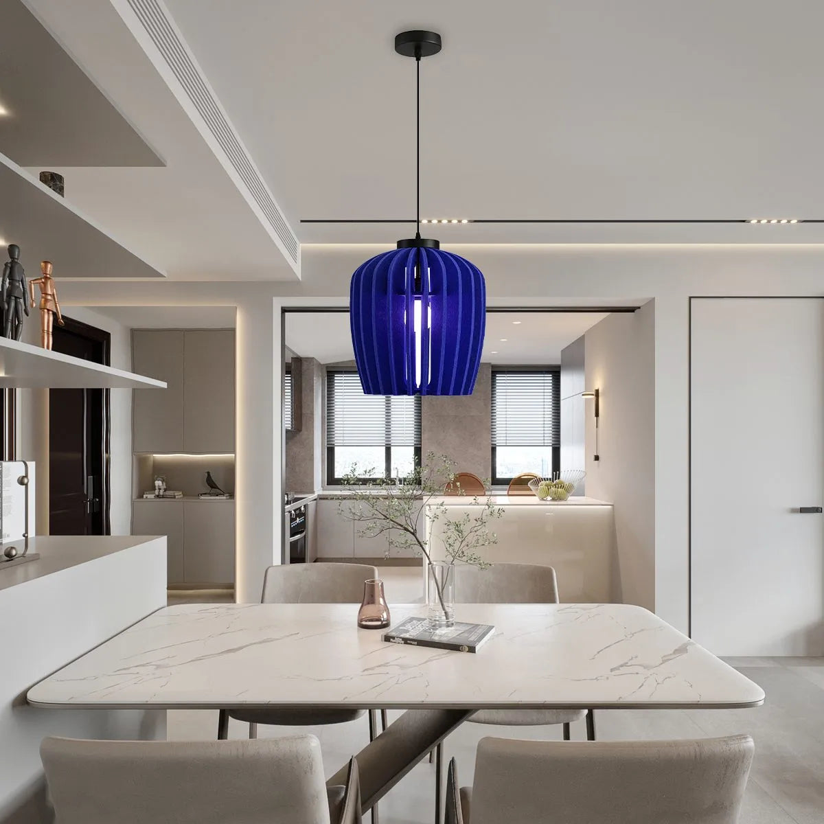 Wine Jar Shape Acoustic Pendant Light | Desfino
