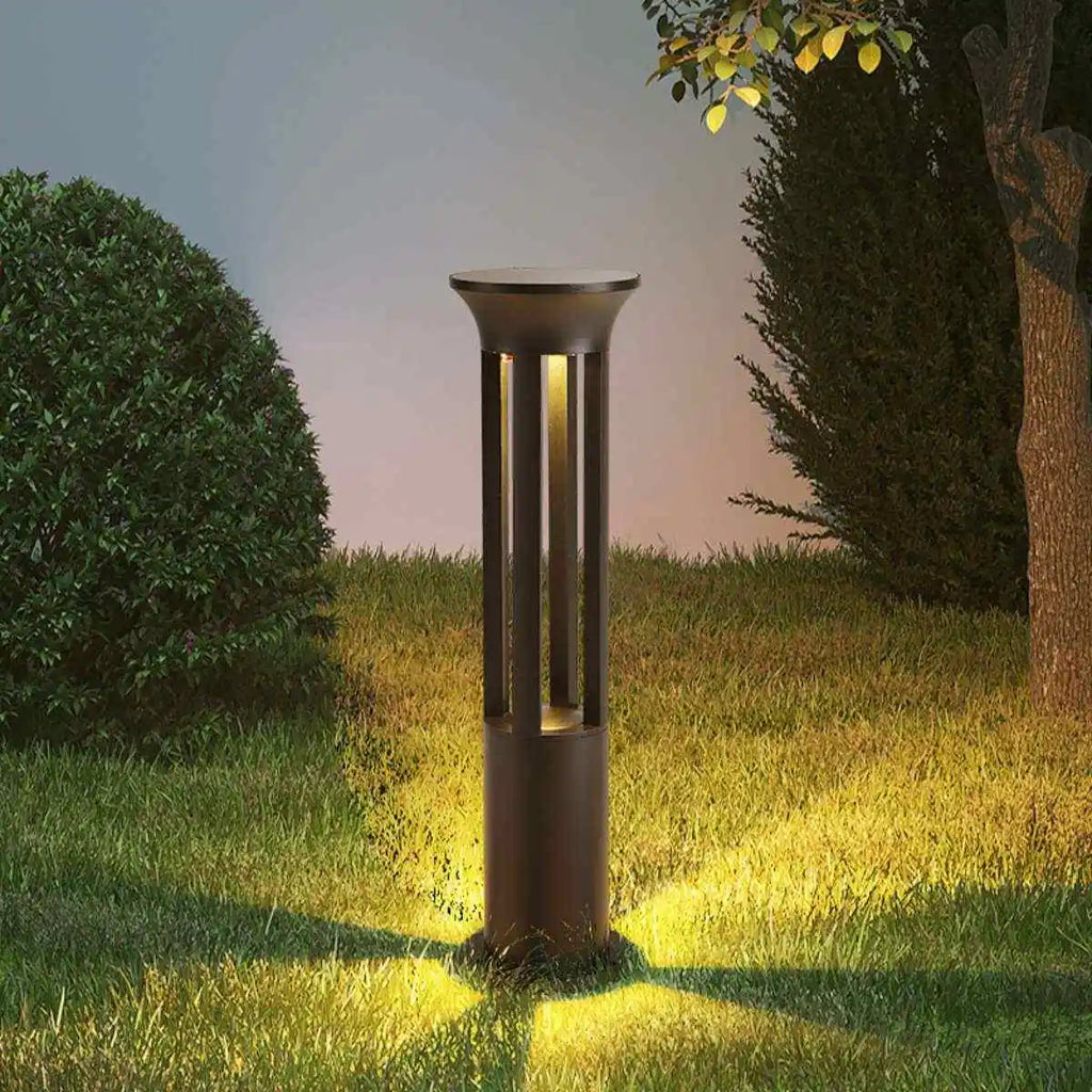 Cylindrical Lawn Outdoor Floor Lamp | Desfino