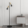 2-Bulb Adjustable Pole Floor Lamp | Desfino