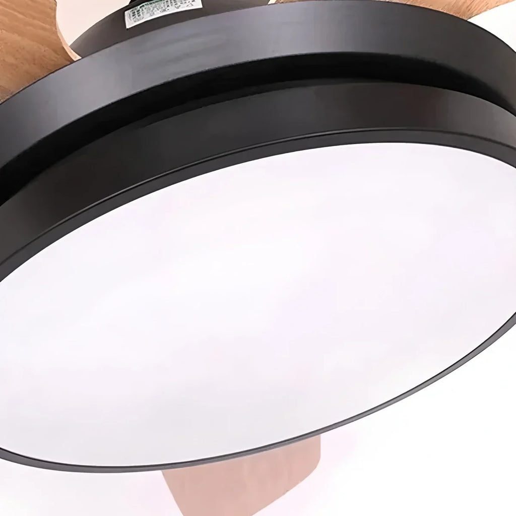 Deckenventilator mit 5 Flügeln und Licht fürs Wohnzimmer | Desfino