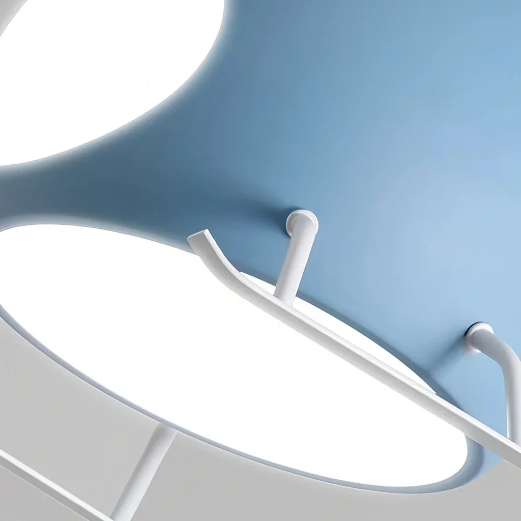 Airplane Ceiling Fan Lamp for Children’s Room | Desfino
