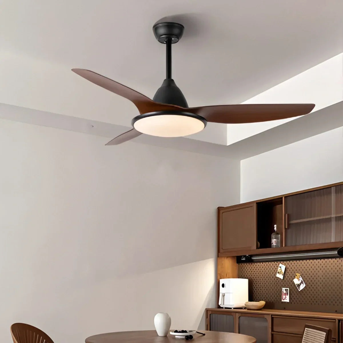 American Retro Ceiling Fan With Light | Desfino