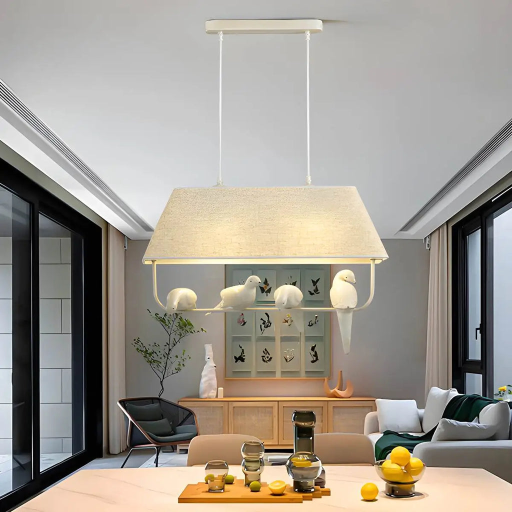 Nordic Bird Pendant Light for Living Room Bedroom | Desfino