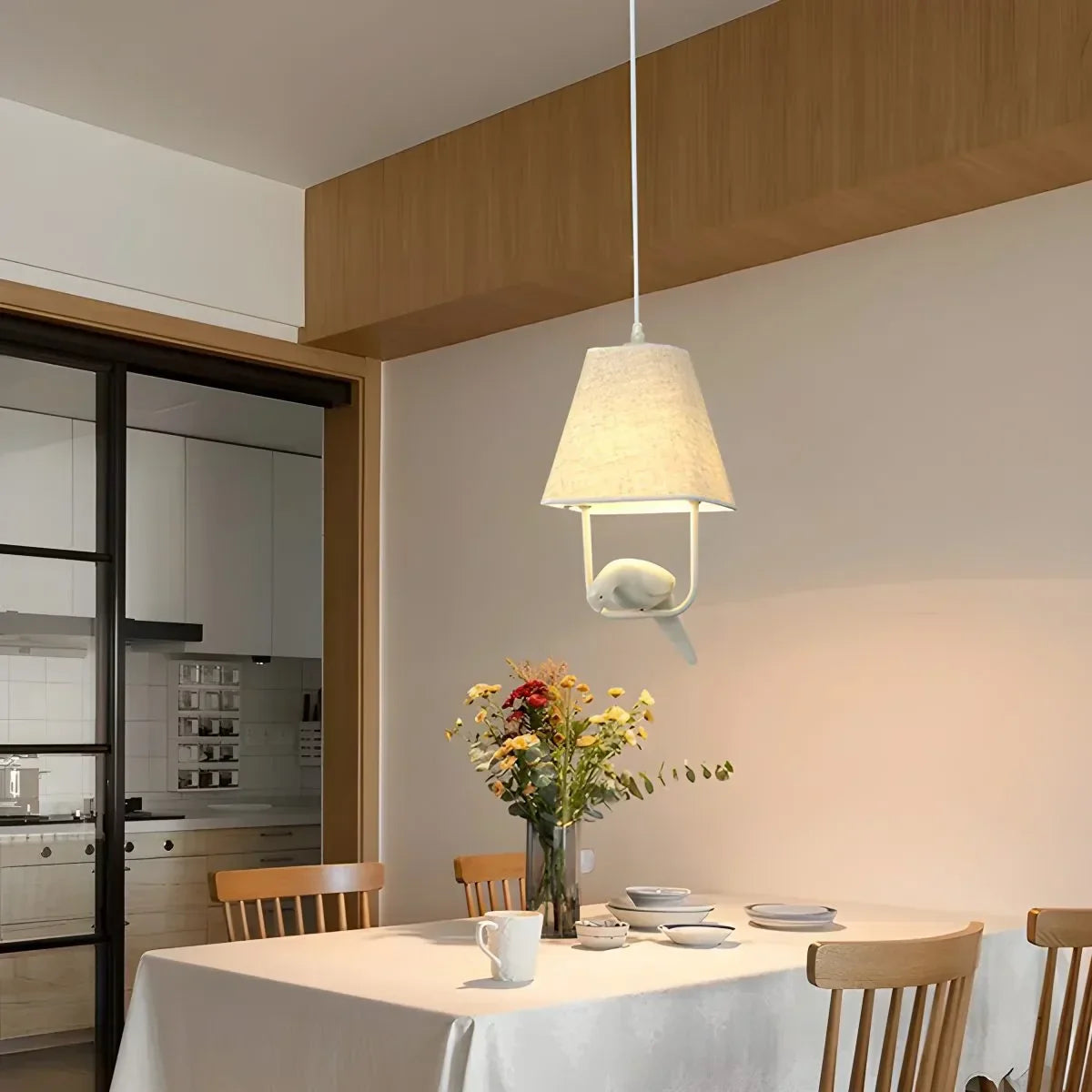 Nordic Bird Pendant Light for Living Room Bedroom | Desfino