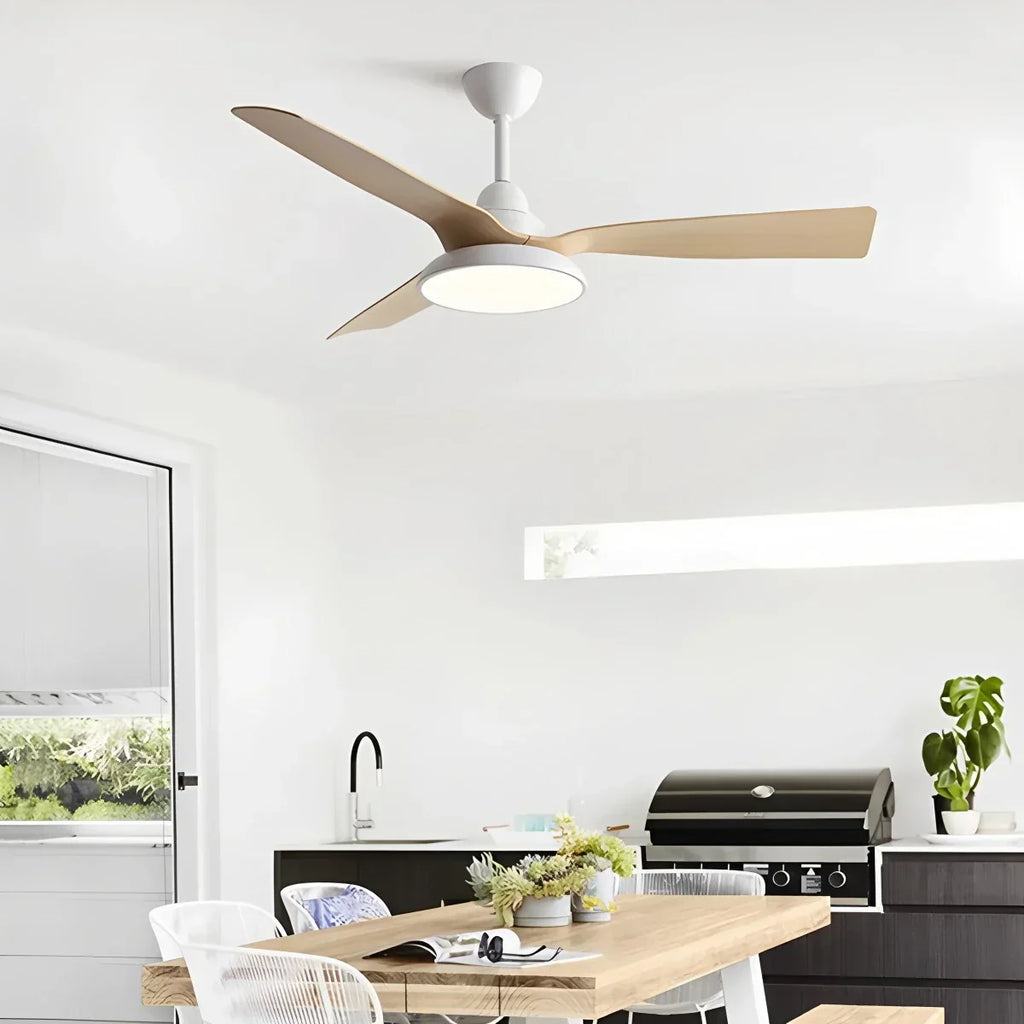 American Retro Ceiling Fan With Light | Desfino