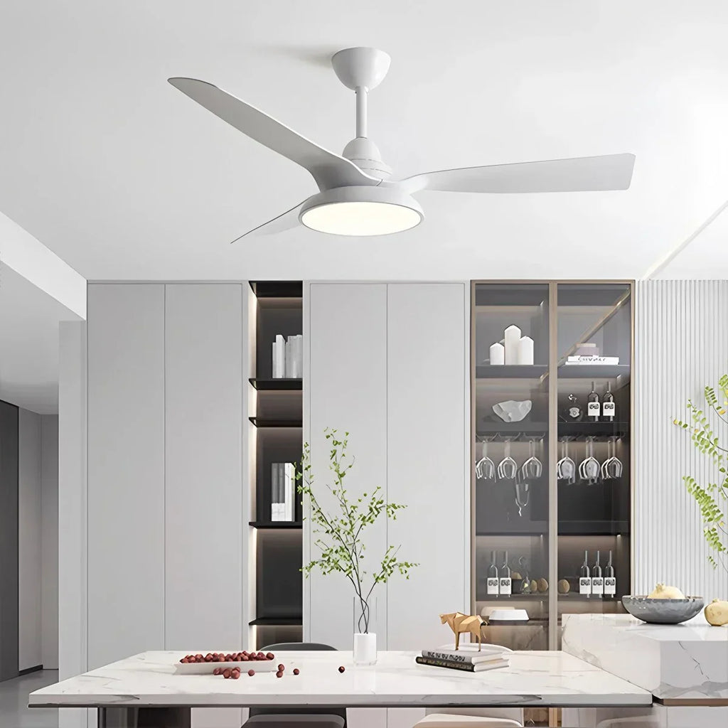 American Retro Ceiling Fan With Light | Desfino