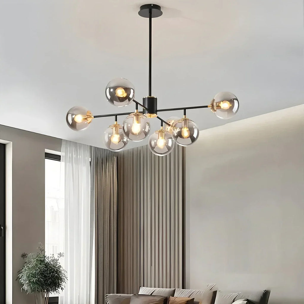 Camilla Glass Chandelier for Living Room | Desfino