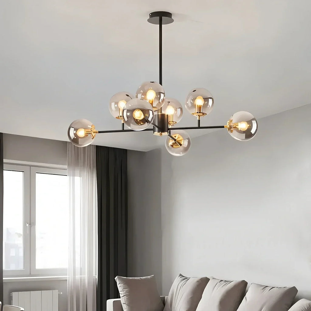 Camilla Glass Chandelier for Living Room | Desfino