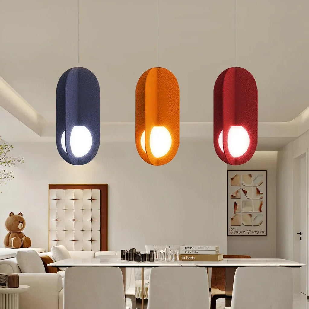 Carambola Acoustic Pendant Light for Dining Area | Desfino