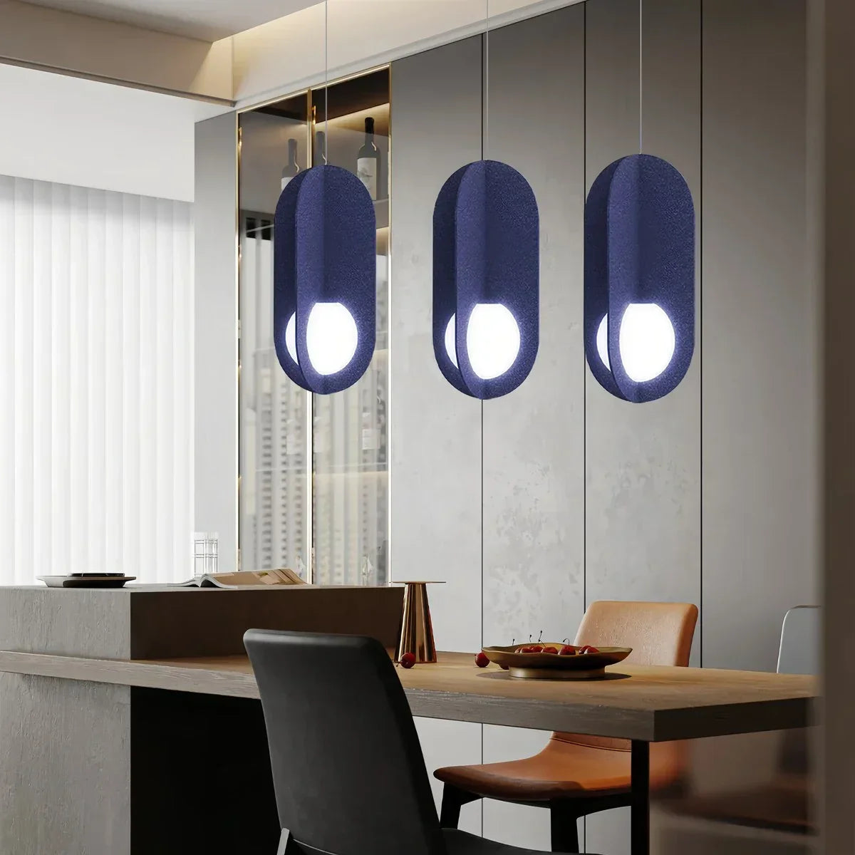 Carambola Acoustic Pendant Light for Dining Area | Desfino