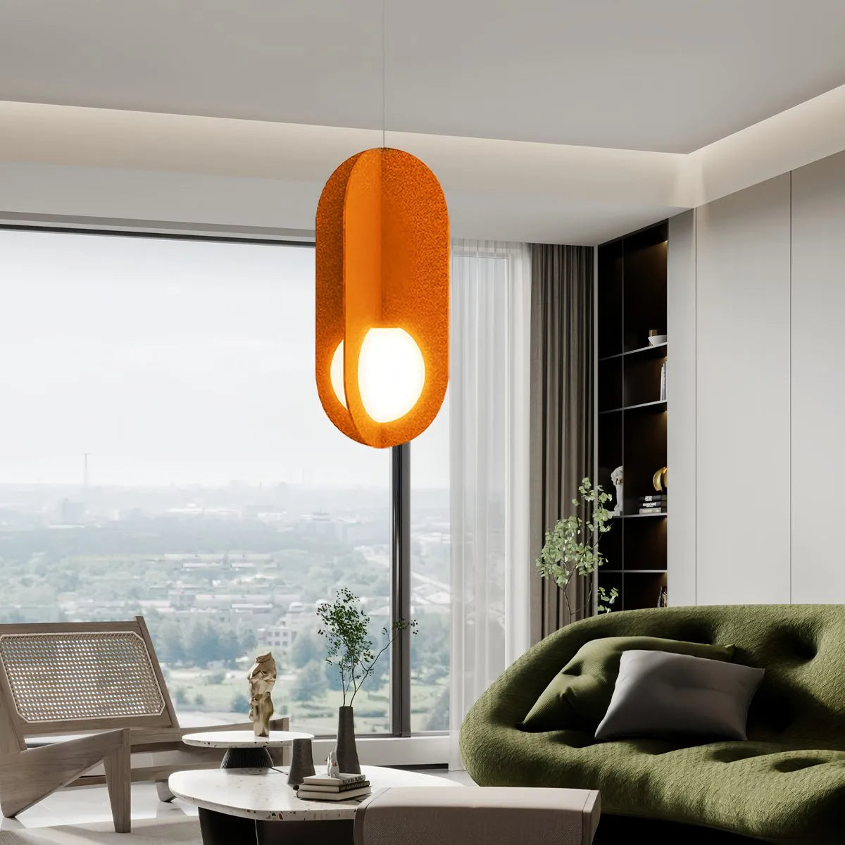 Carambola Acoustic Pendant Light for Dining Area | Desfino