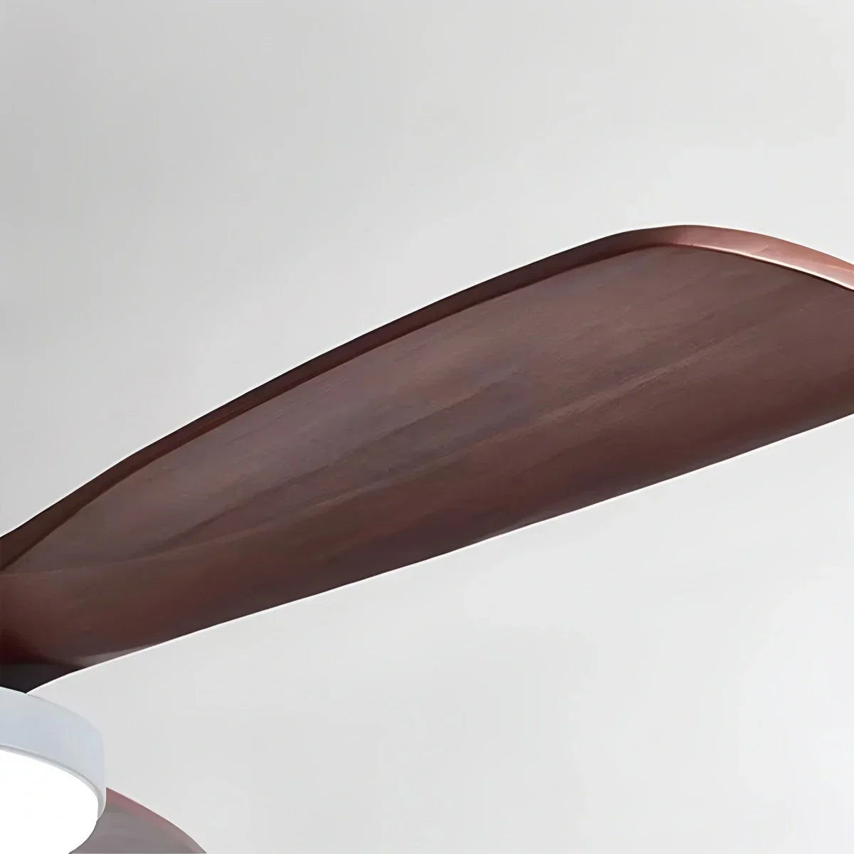 Vintage 3-leaf Wood Ceiling Fan Lamp | Desfino