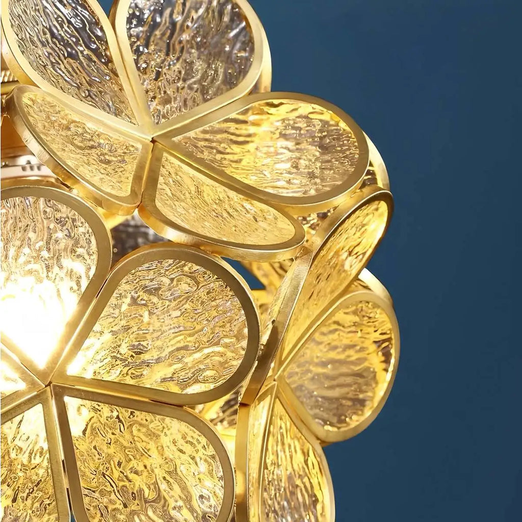 Cherry Blossom Stained Glass Pendant Light | Desfino