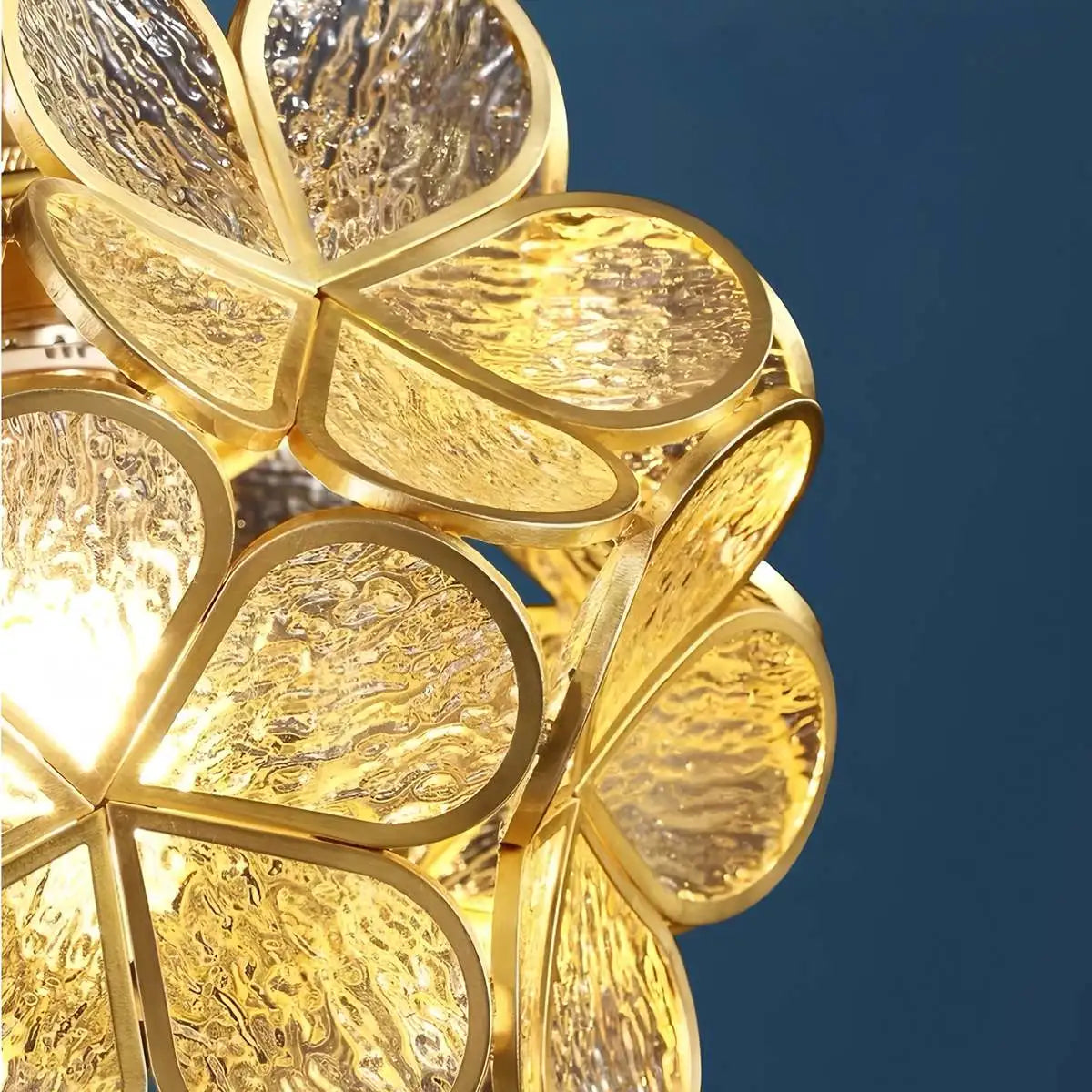 Cherry Blossom Stained Glass Pendant Light | Desfino