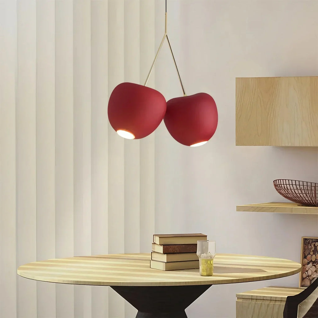 Cherry Metal Chandelier for Dining Room | Desfino