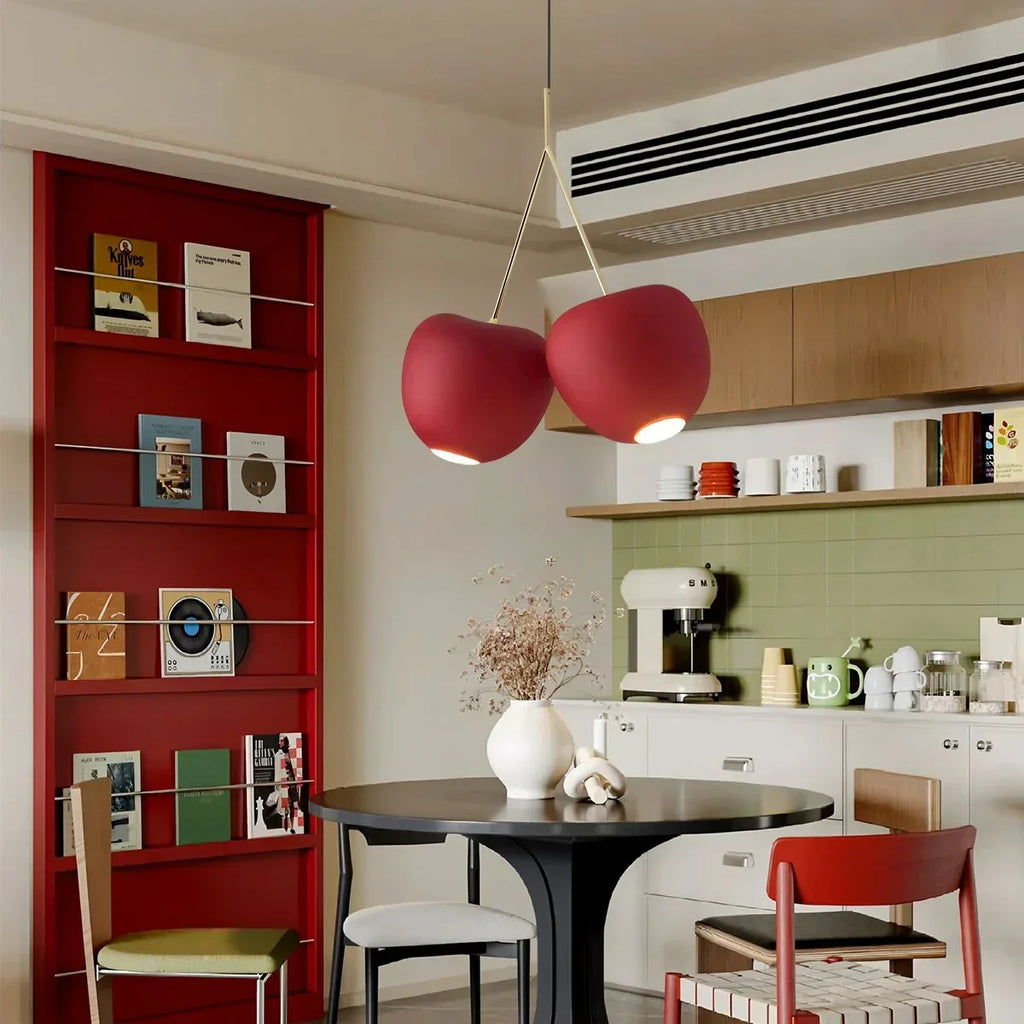 Cherry Metal Chandelier for Dining Room | Desfino